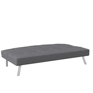 Twin 66.1'' Wide Tufted Back Convertible Sofa