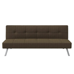 Twin 66.1'' Wide Tufted Back Convertible Sofa