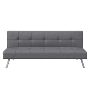Twin 66.1'' Wide Tufted Back Convertible Sofa