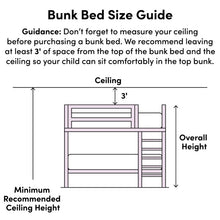 Load image into Gallery viewer, Twin Over Full Solid Wood Standard Bunk Bed
