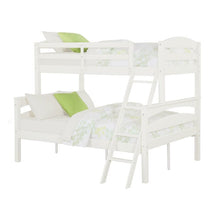 Load image into Gallery viewer, Twin Over Full Solid Wood Standard Bunk Bed
