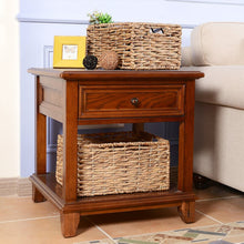 Load image into Gallery viewer, Twisted Rectangle 2 Piece Wicker Basket Set, set of 2
