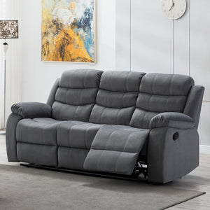 Udel 81" Wide Pillow Top Arm Reclining Sofa 3707RR