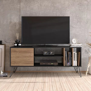 Umaima TV Stand for TVs up to 60", 55'' W x 13.8'' H x 13.8'' D