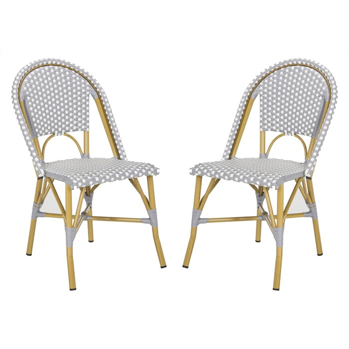 Underhill Wicker/Rattan Patio Dining Side Chair (Set of 2)