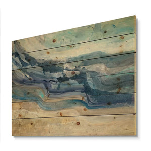 36" H x 46" W x 1.5" D Unframed Print on Wood
