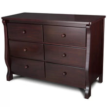 Load image into Gallery viewer, Universal 6 Drawer Double Dresser
