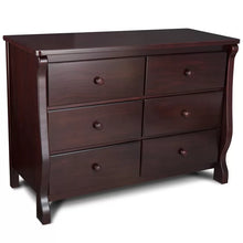Load image into Gallery viewer, Universal 6 Drawer Double Dresser
