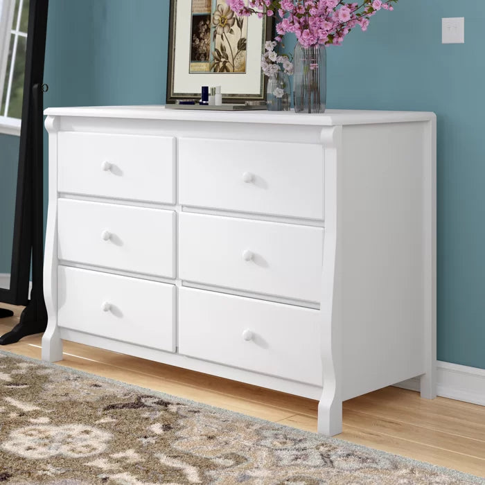 Universal 6 Drawer Double Dresser