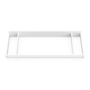 White Universal Changing Table Topper