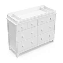 Load image into Gallery viewer, White Universal Changing Table Topper
