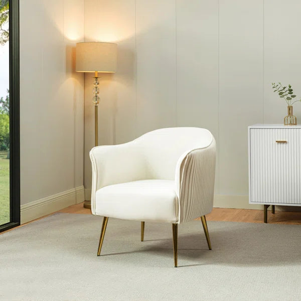 Upholstered Barrel Chair