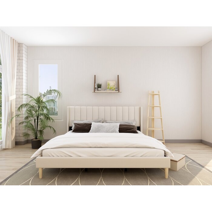 King Upholstered Bed