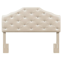 Load image into Gallery viewer, Diamond Tufted Upholstered Headboard, Full/Queen
