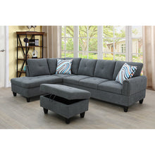 Load image into Gallery viewer, Lifestyle Upholstered Partial Sectional
