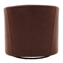 Load image into Gallery viewer, Upholstered Swivel Barrel Chair
