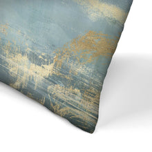 Load image into Gallery viewer, 18&quot; H x 18&quot; W Blue/White Upon a Clear II Throw Pillow GL1007
