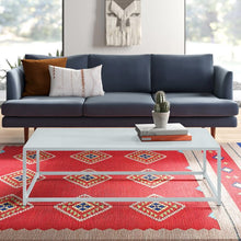Load image into Gallery viewer, White Upper Shockerwick Frame Coffee Table ( AP543 )
