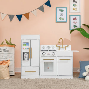 White Urban Adventure Play Kitchen Set #816HW