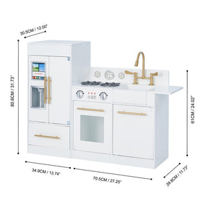 White Urban Adventure Play Kitchen Set #816HW
