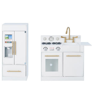 White Urban Adventure Play Kitchen Set #816HW