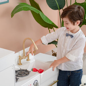 White Urban Adventure Play Kitchen Set #816HW