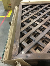 Load image into Gallery viewer, 72&quot; H x 36&quot; W x 2&quot; D Jalissa Wood Lattice Panel Trellis (Set of 3)
