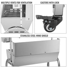 Load image into Gallery viewer, 37&quot;&quot; Rotisserie Portable Charcoal Grill
