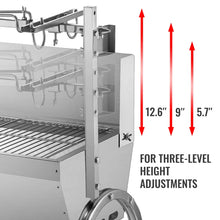Load image into Gallery viewer, 37&quot;&quot; Rotisserie Portable Charcoal Grill
