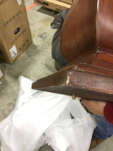 Load image into Gallery viewer, Waverly Place Cherry Round Drop Leaf Pedestal Dining Table
