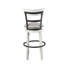 Load image into Gallery viewer, Valebeck White Bar-Height Swivel Bar Stool
