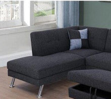 Load image into Gallery viewer, Valentina Sectional Piece Charcoal
