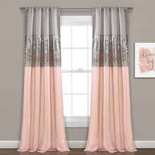 Load image into Gallery viewer, Valor Semi-Sheer Rod Pocket Single Curtain Panel 492DC
