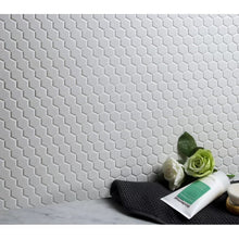 Load image into Gallery viewer, White Value Series 1&quot; x 1&quot; Porcelain Honeycomb Mosaic Wall &amp; Floor Tile MRM1135 (3 boxes)
