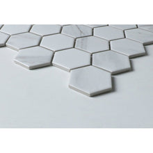 Load image into Gallery viewer, Value Series 2&quot; x 2&quot; Porcelain Honeycomb Mosaic Wall &amp; Floor Tile, (Set of 22)
