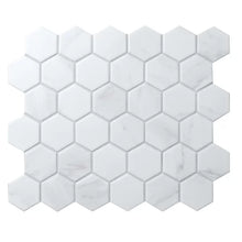 Load image into Gallery viewer, Value Series 2&quot; x 2&quot; Porcelain Honeycomb Mosaic Wall &amp; Floor Tile, 2 boxes

