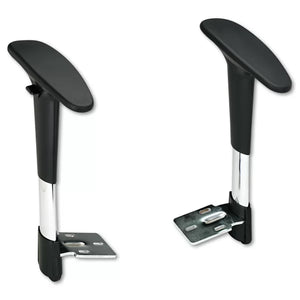 Van Horne Adjustable T-Pad Extended-Height Chairs Arms (SET OF 2)