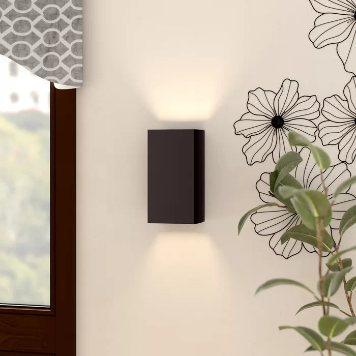 Vanbuskirk 1 - Light Dimmable Flush Mounted Sconce