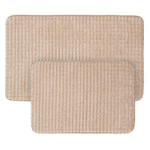 Load image into Gallery viewer, Taupe Vandeusen Bath Rug (Set of 2)
