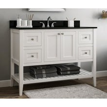 Load image into Gallery viewer, Akinola 48&quot; Single Bathroom Vanity Base Only AS IS White
