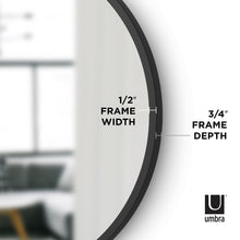 Load image into Gallery viewer, Hub Modern and Contemporary Bathroom / Vanity Mirror 4922RR
