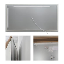 Load image into Gallery viewer, 36&quot; x 48&quot; Maryn Frameless Lighted Bathroom / Vanity Mirror MRM261
