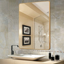 Load image into Gallery viewer, 37.8&quot; x 26&quot; Chaz Modern &amp; Contemporary Bathroom / Vanity Mirror #AD171
