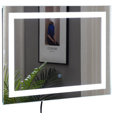 Load image into Gallery viewer, 27.5&quot; H x 19.75&quot; W Butcher Illuminated Modern &amp; Contemporary Lighted Bathroom / Vanity Mirror #AD263
