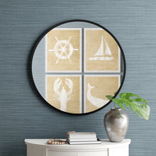 Load image into Gallery viewer, 24&#39;&#39; x 24&#39;&#39; Black Hub Modern and Contemporary Bathroom / Vanity Mirror 3287RR
