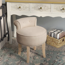 Load image into Gallery viewer, Vanity Solid Wood Vanity Stool MRM1418
