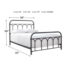 Load image into Gallery viewer, Varela Standard Bed Full #2112HW
