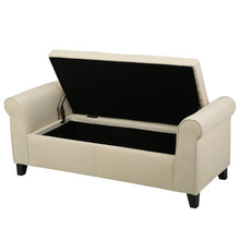 Load image into Gallery viewer, Varian 50&#39;&#39; Wide Rectangle Storage Ottoman with Storage, 2013AH
