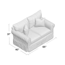 Load image into Gallery viewer, Veana 65&quot; Rolled Arm Loveseat SB1731
