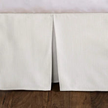 Load image into Gallery viewer, Velvet Tailored Bed Skirt twin

